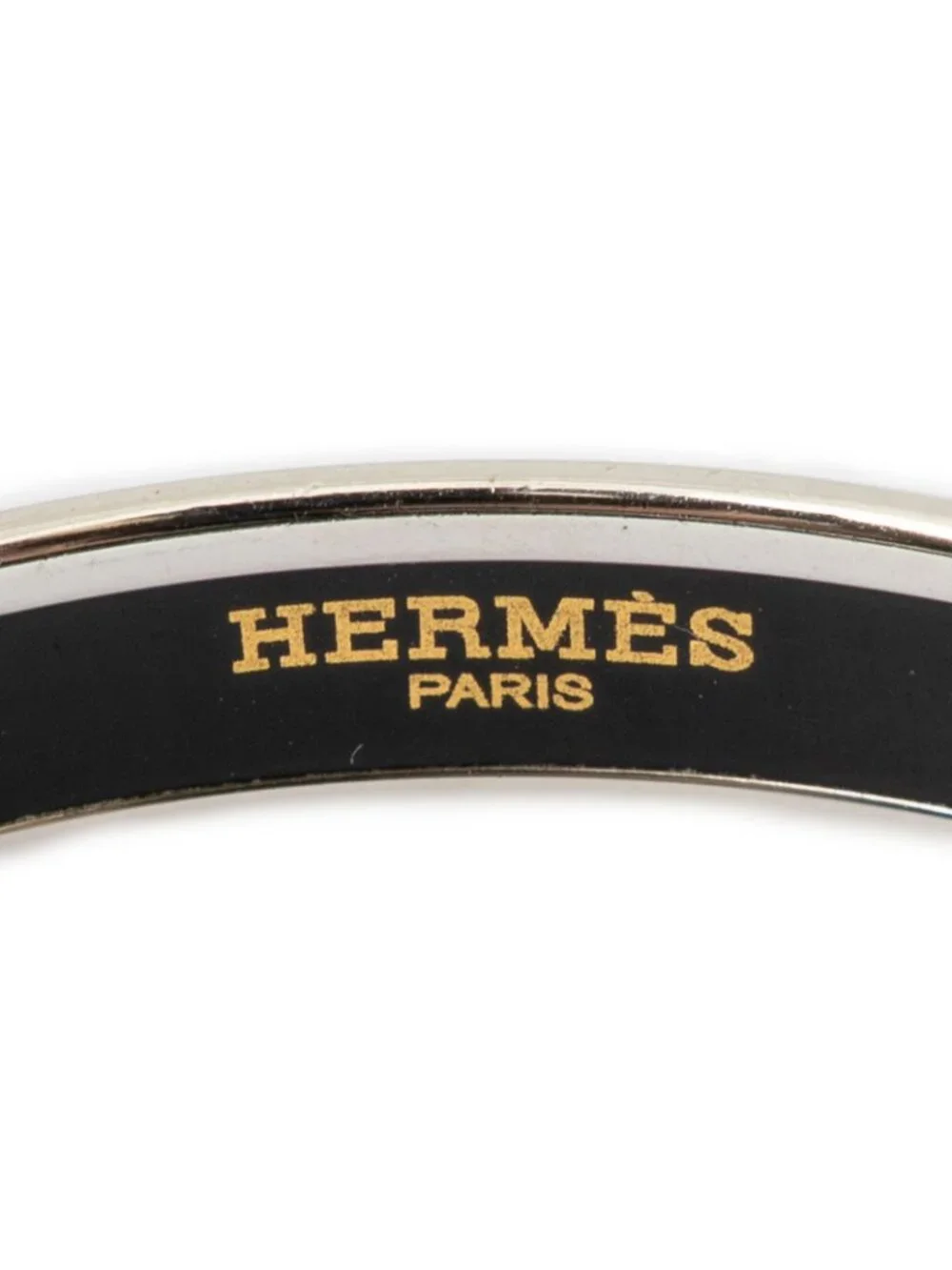 Hermes Enamel Bangle Red Purple Rope Motif Bracelet
